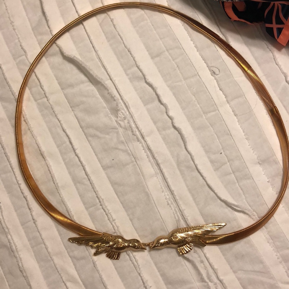 Bird belt bought from Mod Cloth. One size fits all